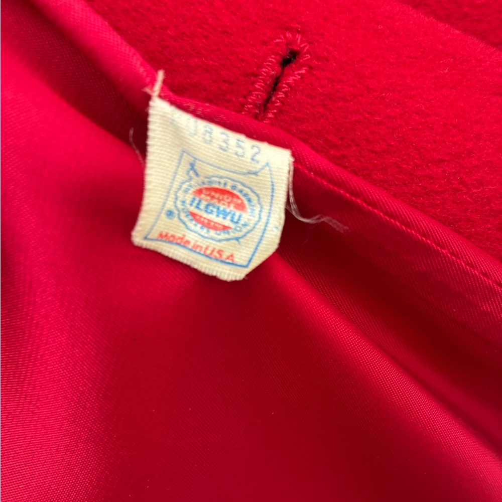 Elegant Vintage Talbots Red Wool Coat 2P – Classic Long Winter Style - Picture 7 of 11